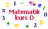 Logotyp för Matematik kurs D